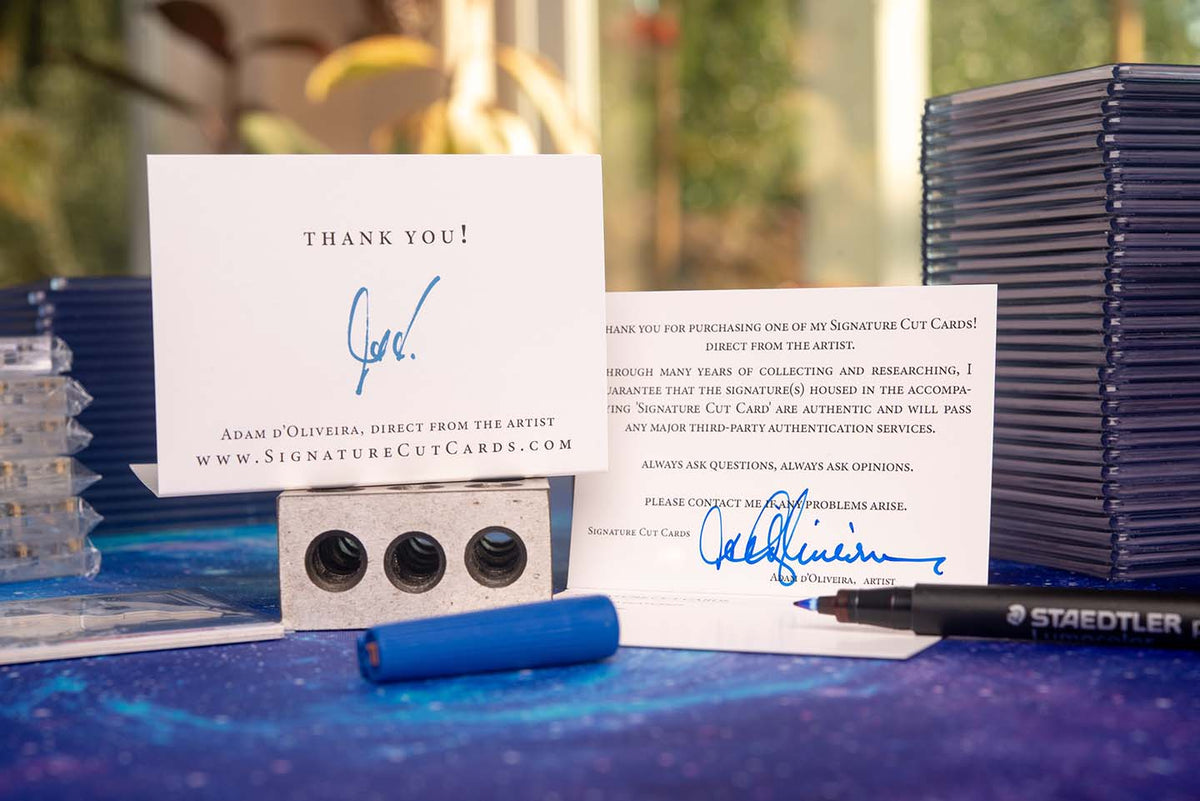 Direct from Artist Guarantee (COA) Certificate of Authenticity
