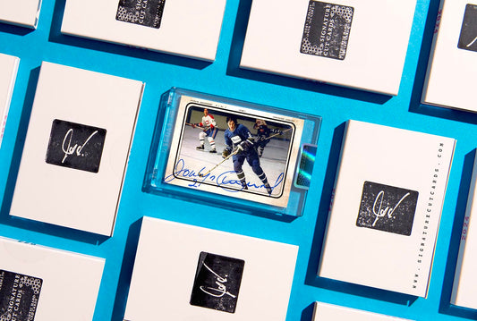 Jocelyn Guevermont Vancouver Canucks AP Wirephoto Authentic Hand Signed Card