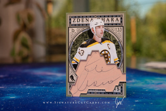 Zdeno Chara Boston Bruins Expansion Era Signature Cut Card