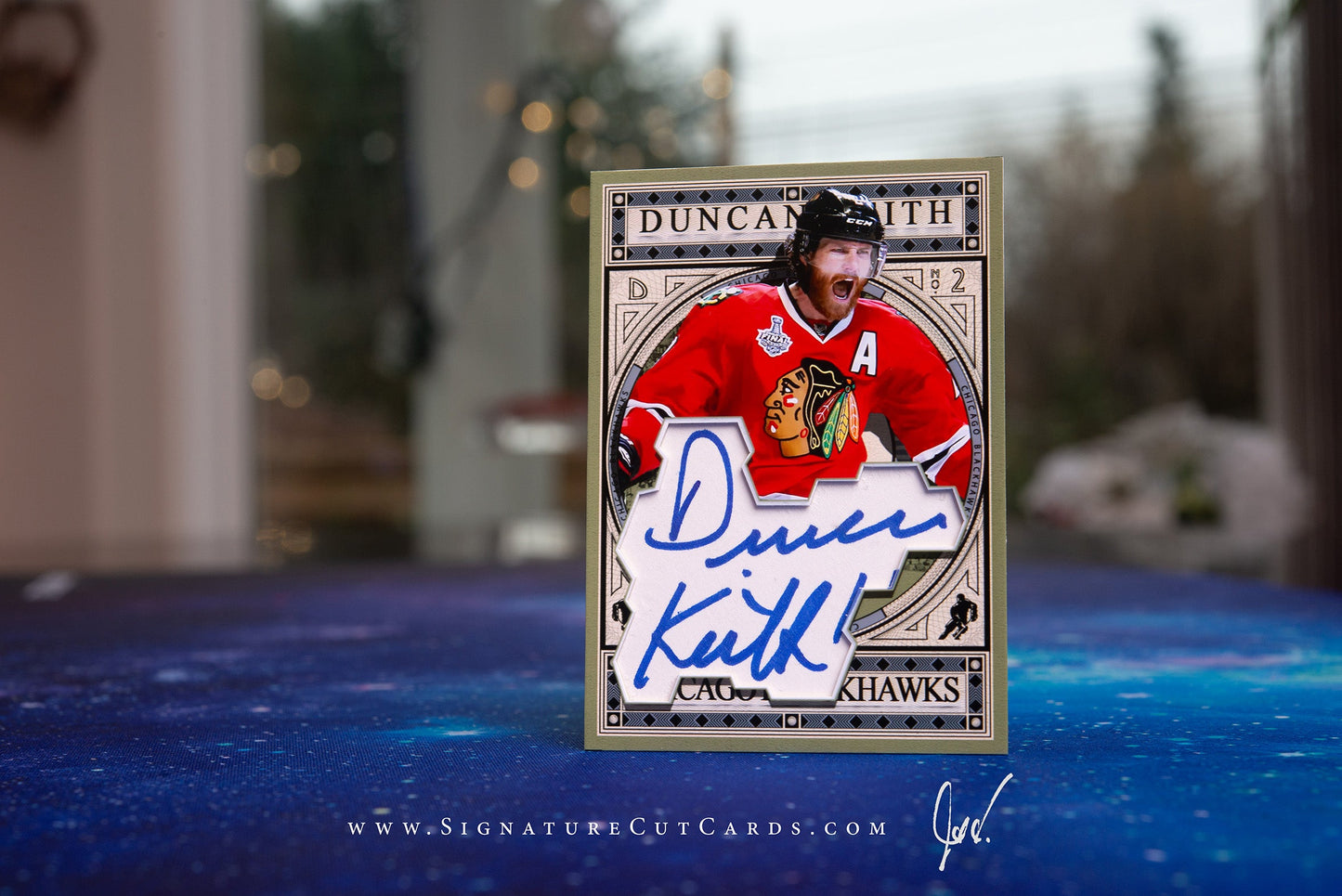 Duncan Keith Chicago Blackhawks Expansion Era Signature Cut Card