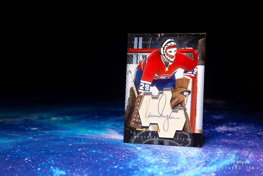Ken Dryden Montreal Canadiens History in Photographs Signature Cut Card