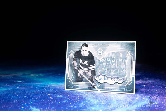 Archie Wilcox Montreal Maroons Pre-Original 6 Signature Cut Card